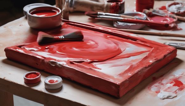 Comment obtenir du rouge en peinture : techniques et mélanges simples