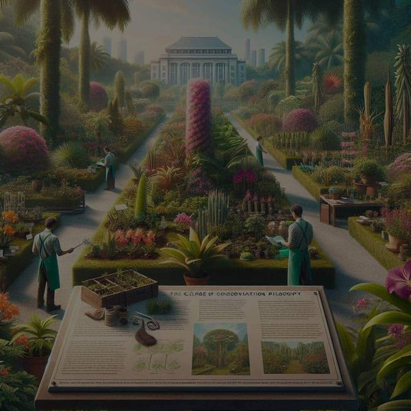 Quelle est l'importance des jardins botaniques dans la conservation des espèces végétales rares ?